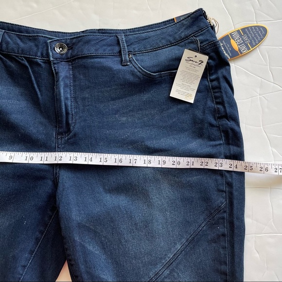 Seven7 Denim Women's  Demin Blue Leggings Skinny Jeans Stretch Pants, Sz 22 - Picture 11 of 12
